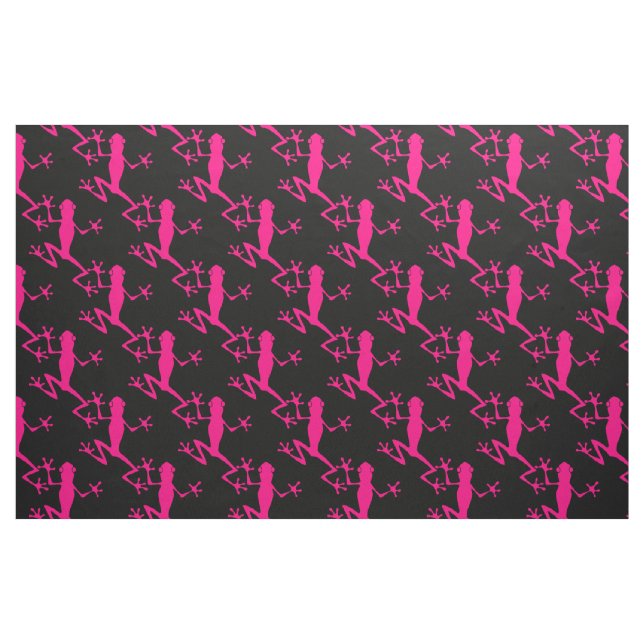 Pink Tree Frog Thunder_Cove Stoff (Fat Quarter (45,7 x 55,9 cm))