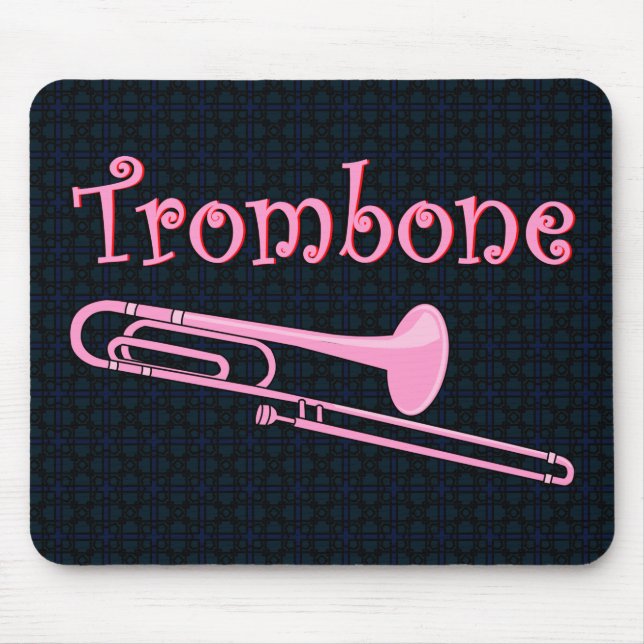 Pink Trombone Mousepad (Vorne)