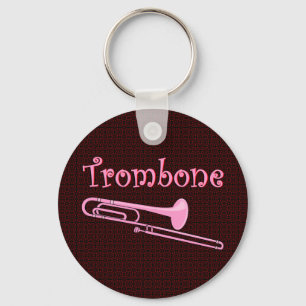 Pink Trombone Schlüsselanhänger