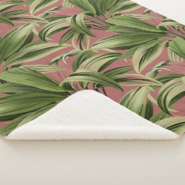 Pink Tropical Palm Sherpadecke