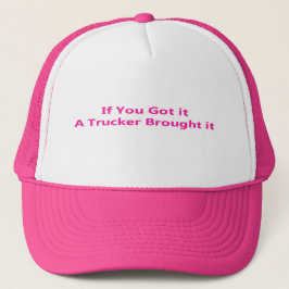Pink Trucker Truckerkappe