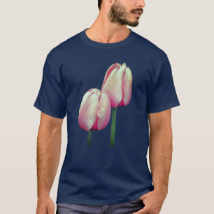 Pink Tulip Blume T-Shirt