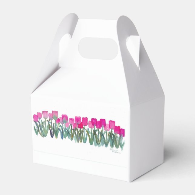 Pink Tulip Grove Fevor Box Geschenkschachtel (Vorderseite)