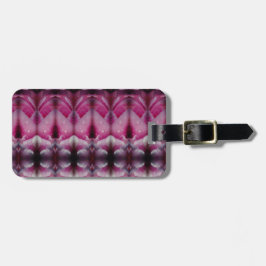 Pink Tulip Ikat 5 Recoleta Gepäckanhänger