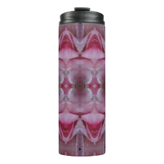 Pink Tulip Ikat auch Thermosbecher