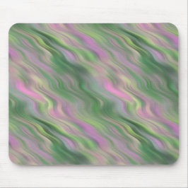 Pink Tulip Wavy Textur Mousepad
