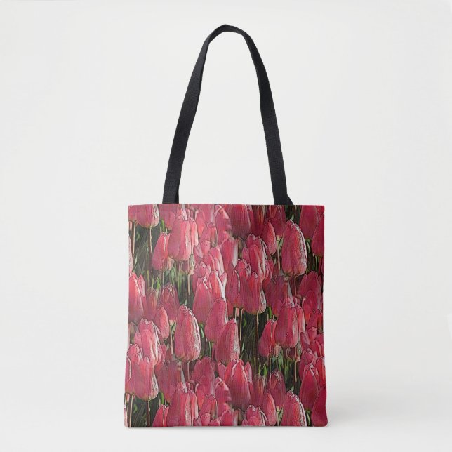 Pink Tulips Floral (Vorderseite)