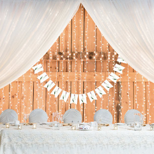 Pink Tulips Floral Wimpelkette