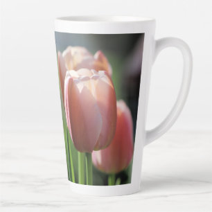 Pink Tulips Milchtasse