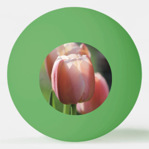 Pink Tulips Tischtennisball