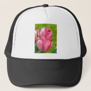 Pink Tulips Truckerkappe