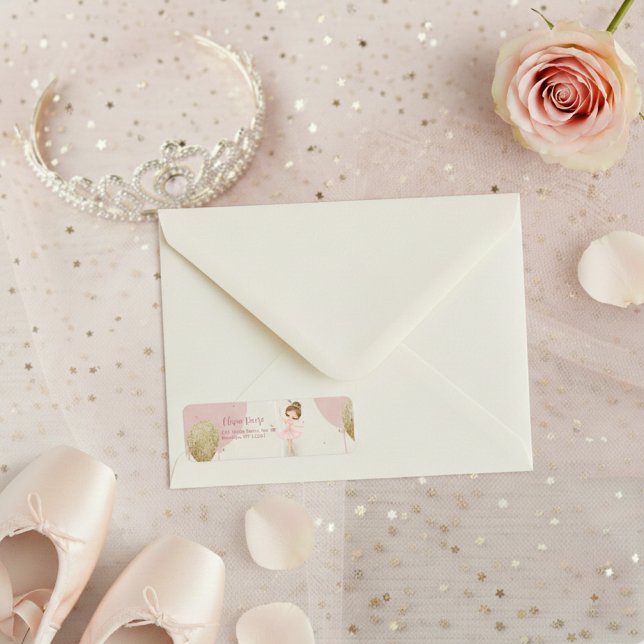 Pink Tutu Ballerina Ballet Dancer Girl Birthday (Von Creator hochgeladen)