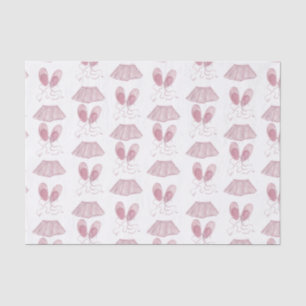 Pink Tutus Ballet Slippers Tanz Weiß Seidenpapier