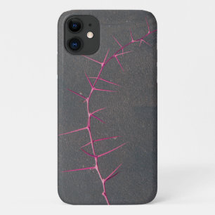 Pink Twig Gray Beton Fieber Tree iPhone 11 Fall Case-Mate iPhone Hülle