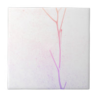 Pink Twig weißes Konkret Textur