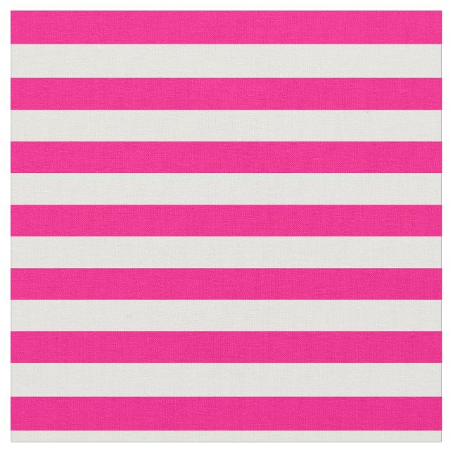 Pink u. Weiß Striped Stoff (Nahaufnahme)