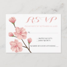 PINK UAWG FLORAL CHERRY BLOSSOMS WEDDBLUMEN