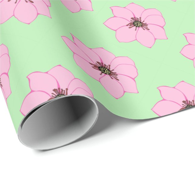 Pink Überraschungspapier Geschenkpapier (Rolleneckpunkt)