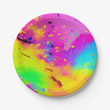 Pink und Abstrakter Putz