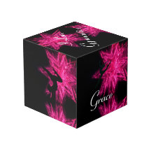 Pink und Black Girls Custom Gymnastics Cube