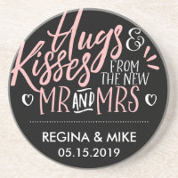 Pink und Black Hugs und Kisses von New Mr. und Mrs
