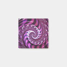 Pink und Black Spiral Illusion