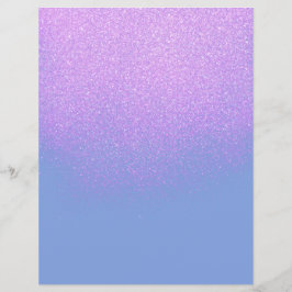 Pink und Blue Ombre Shimmer Scrapbook Papier