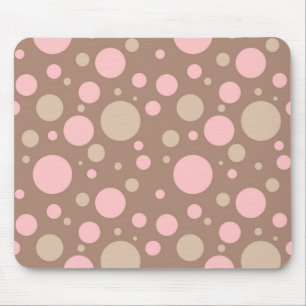 ~~Pink und Brown-Tupfen Mousepad
