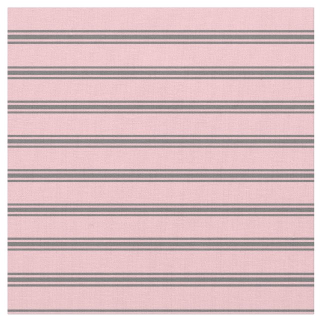 Pink und Dim Gray Lines Muster Stoff (Nahaufnahme)
