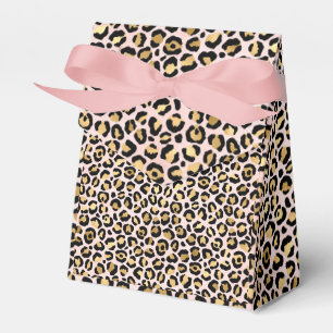 Pink und Gold Leopard Serie Design 12 Geschenkschachtel