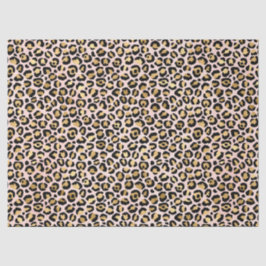 Pink und Gold Leopard Serie Design 12 Seidenpapier