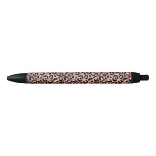 Pink und Gold Leopard Serie Design 15 Kugelschreiber