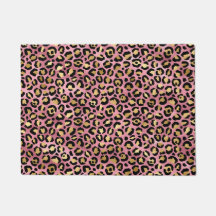 Pink- und Gold-Leoparden-Serien-Design 15