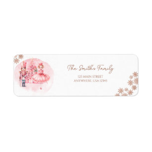 Pink und Gold Nutcracker Birthday Sugum Pflaume Fa
