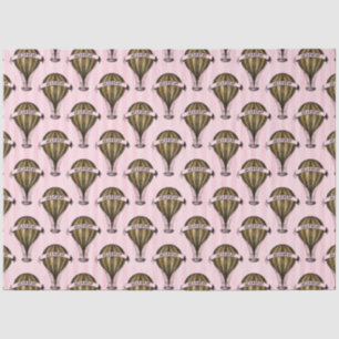 Pink und Gold Steampunk Serie Design 47 Seidenpapier