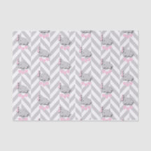 Pink und Grau Elephant Baby Dusche