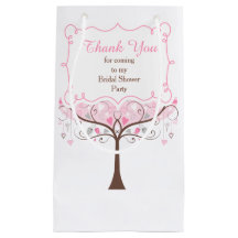 Pink und Grau Floral Bird Brautparty Vielen Dank
