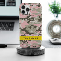 Pink und Green Camouflage Ihr Name Persönlich gest