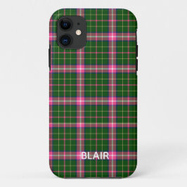 Pink und Green Kariert Phone Case