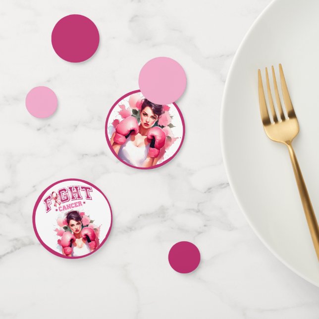 Pink und Hübscher Bluterbauchkrebs Konfetti (Gruppe)