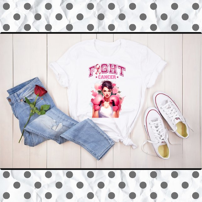 Pink und Hübscher Bluterbauchkrebs T-Shirt (Von Creator hochgeladen)