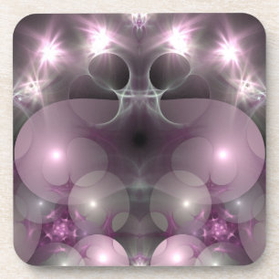 Pink und Lavendel Getränkeuntersetzer