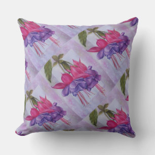 PINK UND LILA FUCHSIA KISSEN FÜR DRAUßEN