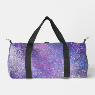 Pink und lila Strass Bling  Duffle Bag