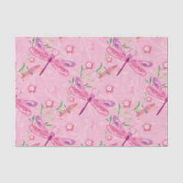 PINK UND LILA WASSERFARBSPRACHEN SEIDENPAPIER