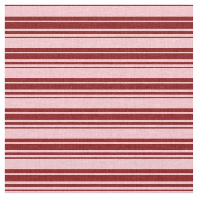Pink und Maroon-Lined-Muster Stoff (Nahaufnahme)