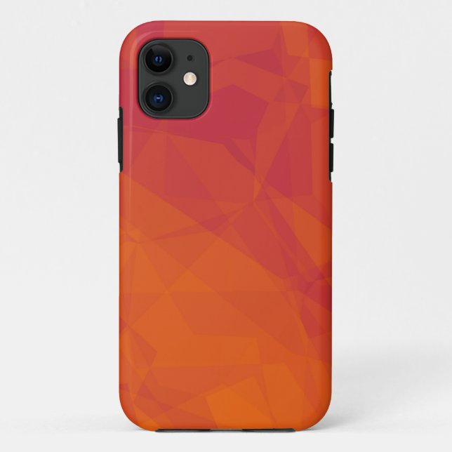 Pink und Orange-Gehäuse Case-Mate iPhone Hülle (Rückseite)