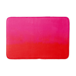 Pink- und Orange-Gradient Badematte