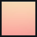 Pink und Pfirsichfarben Fotodruck<br><div class="desc">Ein Farbverlauf in Rosa und Pfirsichfarben.</div>
