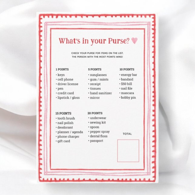 Pink und Red Heart Baby Dusche Purpur Spielkarten Einladung (Von Creator hochgeladen)